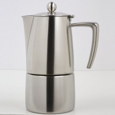 Ilsa Stainless Steel 3 Cup Stovetop Espresso Maker